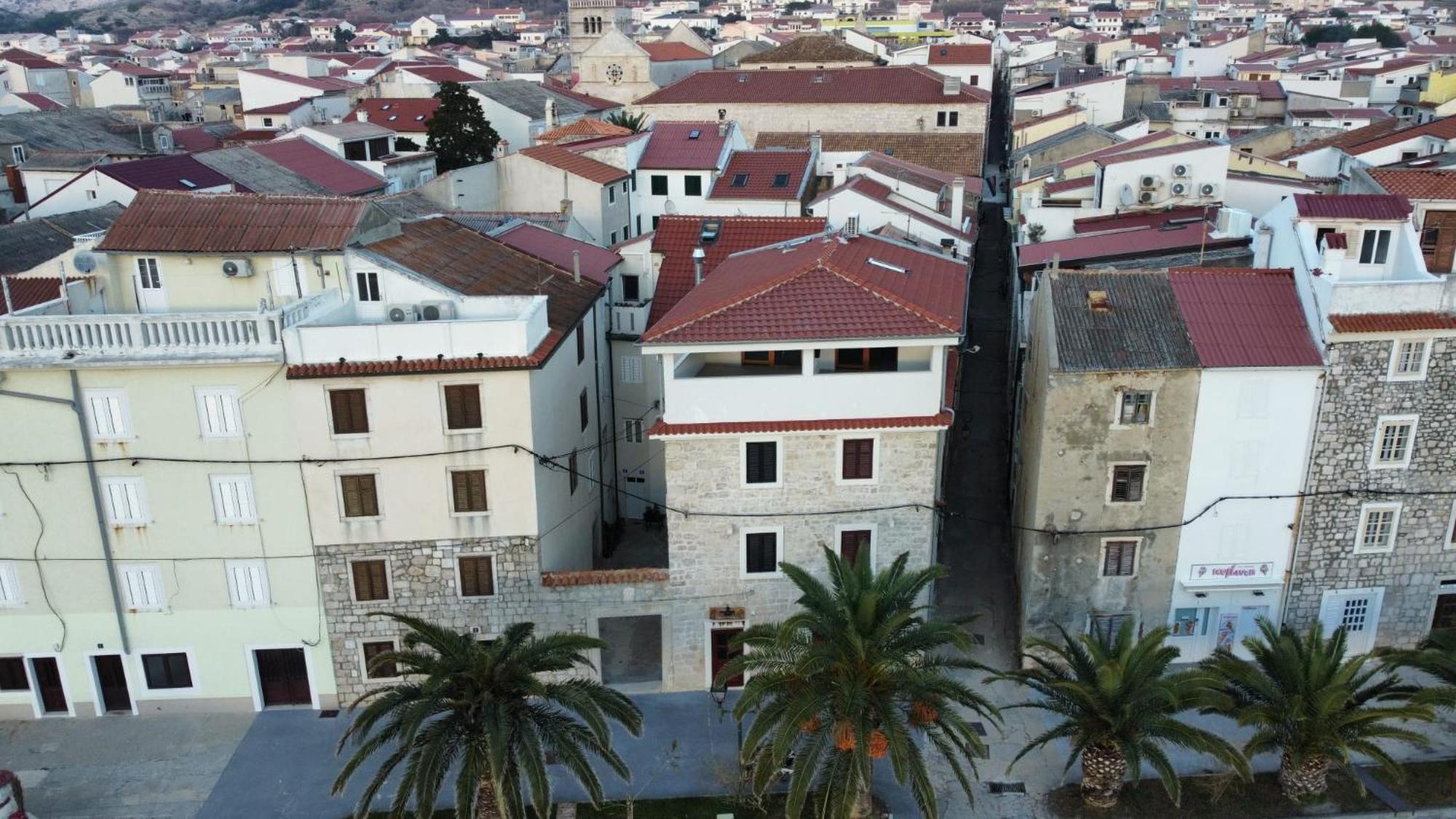 Apartment Penthouse & Apartment Studio Franci Pag Town Exterior foto